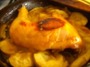 Sültalmás-paprikás csirke-pecsenyecomb